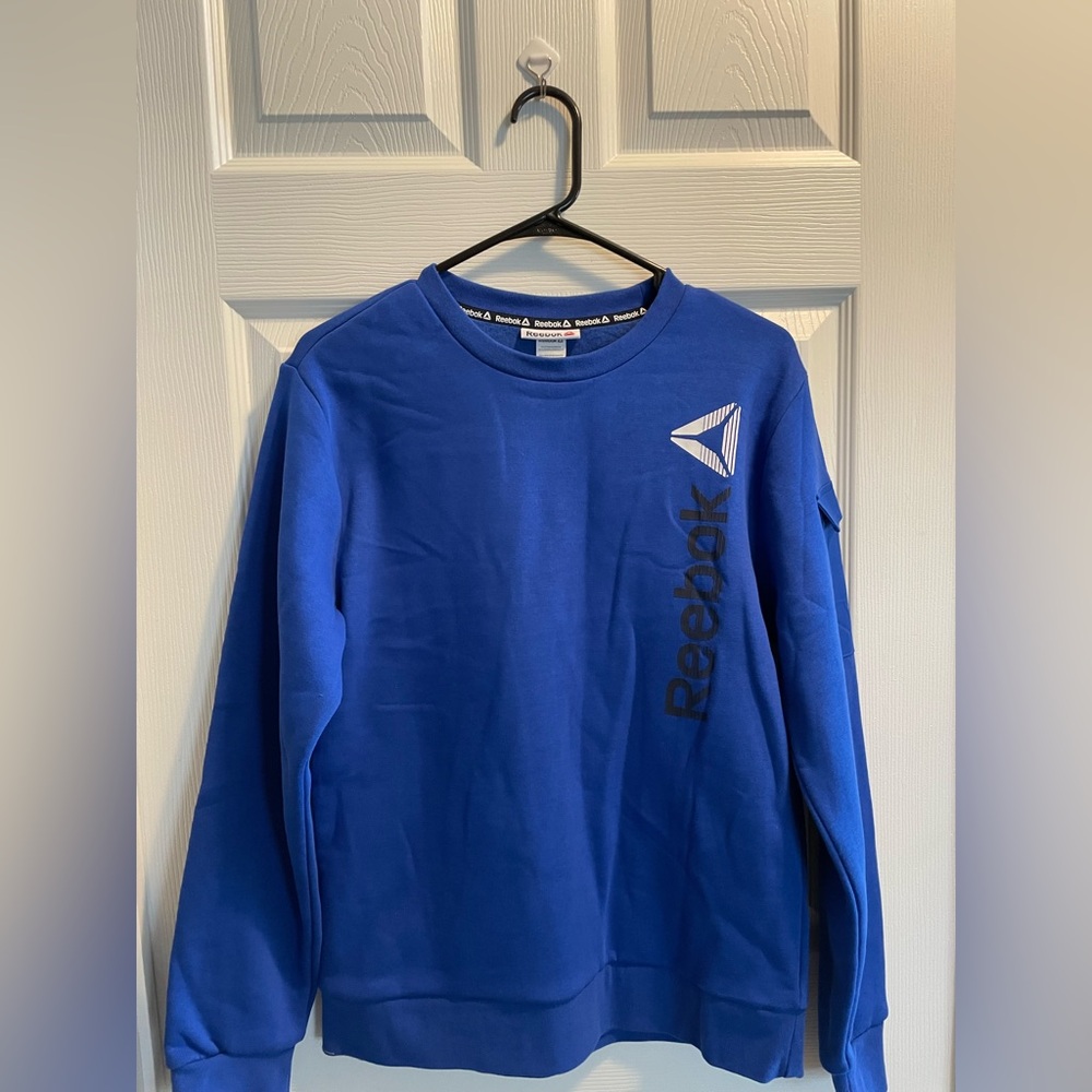 Reebok Blue Crewneck Sweater